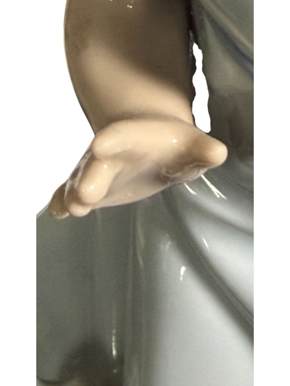 Lladró 4908 Little Playmates Girl Dog Figurine DAISA 1987 Glossy Porcelain Spain - Picture 8 of 11